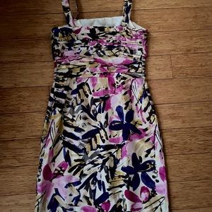 Brand NWT lined Banana Republic Dress- straps are removable